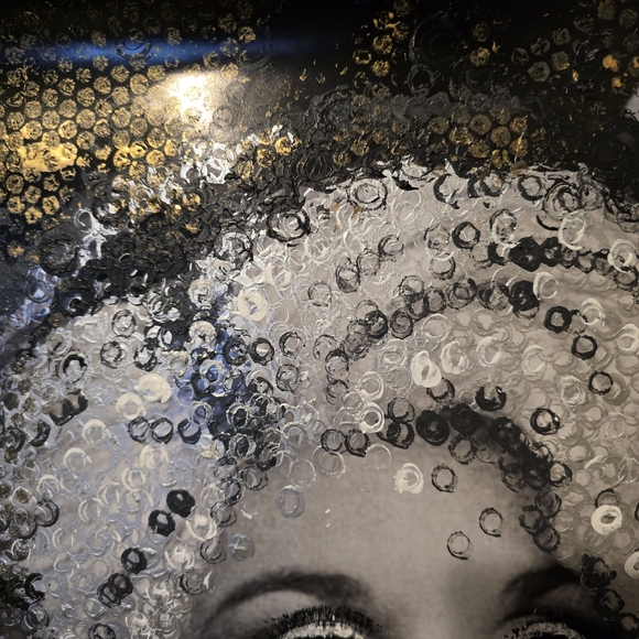 HANDCRAFTED Abstract Dolly Parton Painting HANDPAINTED HANDMADE Wall Art Decor - Picture 6 of 17